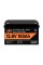 Акумулятор LP LiFePO4 12V (12,8V) - 100 Ah (1280Wh) (Smart BMS 100А) з BT пластик