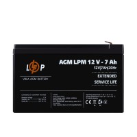 Акумулятор AGM LPM 12V - 7 Ah