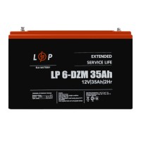 Тяговий свинцево-кислотний AGM акумулятор LP 6-DZM-35 Ah