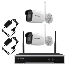 Hikvision 4Mp-Wi-Fi-1520p 2OUT Комплект видеонаблюдения