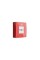 Бездротова програмована кнопка Ajax ManualCallPoint (Red) Jeweller з механізмом скидання для активації пожежної тривоги вручну