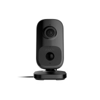 Wi-Fi камера відеоспостереження Ajax IndoorCam black з ІЧ датчиком руху та вбудованим ШІ