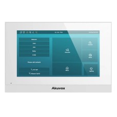 Відеодомофон SIP 7" Akuvox C313WE White на Linux з Wi-Fi