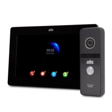 Комплект Wi-Fi видеодомофона 7" ATIS AD-770FHD/T-Black с поддержкой Tuya Smart + AT-400HD Black