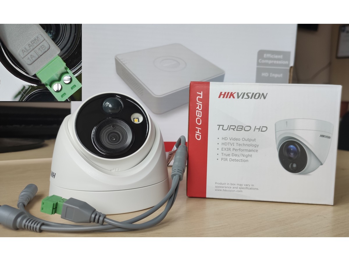 Hikvision DS-2CE71H0T-PIRLPO - Интернет магазин комплектов видеонаблюдения  и видеорегистраторов Video-komplekt