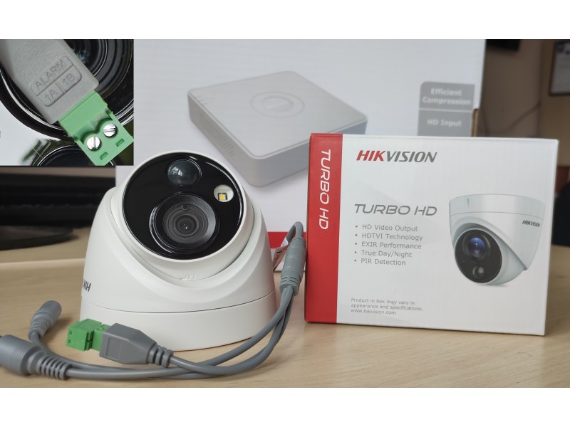 Hikvision DS-2CE71H0T-PIRLPO - уникальная в своей категории камера.