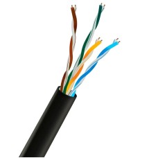 Кабель звита пара TRINIX UTP CAT5E CU 0.51 mm LDPE Outdoor вуличний мідний (бухта 305м)
