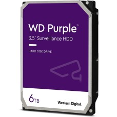 Жесткий диск 6TB Western Digital Purple WD64PURZ для видеонаблюдения