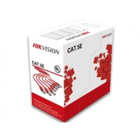 Hikvision DS-1LN5EU-SCO UTP 305м кабель витая пара UTP CAT 5E для внутренней прокладки