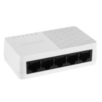 Комутатор (без PoE) Hikvision DS-3E0505D-O на 5 гігабітних портів
