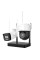 Комплект відеонагляду на 2 бездротові камери Hikvision NKS424W03H з двостороннім аудіозв'язком