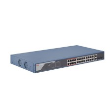 Керований PoE комутатор Hikvision DS-3E1326P-EI з 24 портами PoE