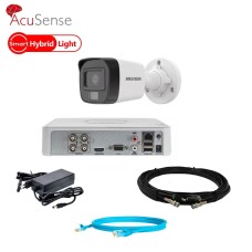 Комплект відеонагляду на 1 камеру Hikvision 2Mp-THD-Hybrid-Acusense-DS-2CE16D0T-EXLF