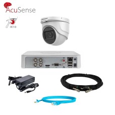 Hikvision 4Mp-THD-OUT-Acusense-DS-2CE76H0T-ITMF 1 камера Комплект відеоспостереження