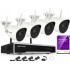 Hikvision NK42W0H-1T(WD)(D) Комплект Wifi відеоспостереження на 4 камери зі звуком