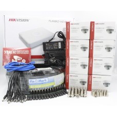 Hikvision 1.3Mp-TurboHD-720p 16IN Комплект видеонаблюдения