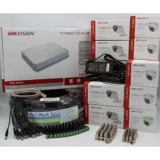 Hikvision 1.3Mp-TurboHD-720p 15OUT Комплект видеонаблюдения