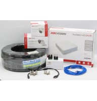 Hikvision 2Mp-TurboHD-1080p 2OUT Комплект видеонаблюдения
