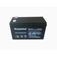 Акумуляторна батарея AGM (свинцево-кислотна) KOYAMA 12V 7Ah