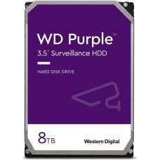 Жесткий диск 8TB Western Digital WD Purple Pro WD8001PURP для видеонаблюдения с AI