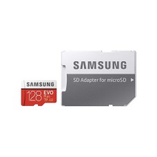 Карта памяти Samsung 128GB microSDXC C10 UHS-I U3 R100/W60MB/s Evo Plus V2 + SD адаптер / MB-MC128KA/RU