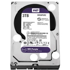 Жесткий диск 3TB Western Digital WD30PURZ для видеонаблюдения