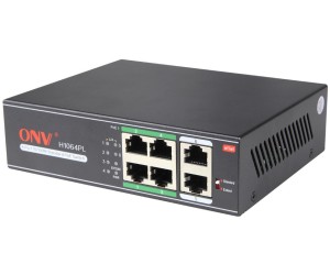 4-канальний PoE комутатор ONV H1064PLS в подарунок!