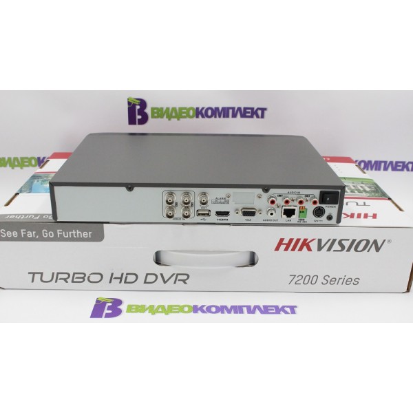 Hikvision DS-7204HQHI-K1 (4 аудио) Гибридный видеорегистратор (HDVR)
