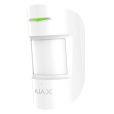 Бездротовий датчик руху і розбиття Ajax CombiProtect white