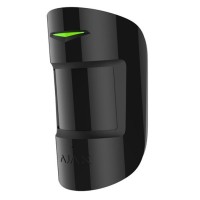 Бездротовий датчик руху і розбиття Ajax CombiProtect black