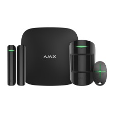 Комплект беспроводной сигнализации Ajax StarterKit Plus black с поддержкой Wi-Fi и 2 SIM-карт