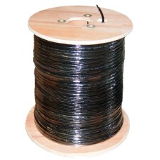 FinMark UTP CAT5e 4P 24AWG PE-M B 305m бухта витая пара уличная медь несущий трос