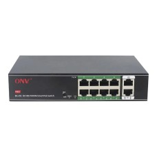 PoE комутатор ONV H1108PGL на 8 PoE портів