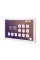 IP-відеодомофон 10 дюймів з Wi-Fi SEVEN DP-7517FHDW - IPS white