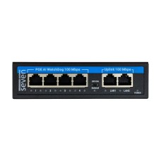 PoE комутатор 4 порти SEVEN P-7324-12V