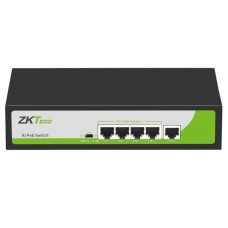 PoE-коммутатор ZKTeco ZK-PoE41N-55W с 4 портами PoE