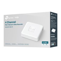 IP-відеореєстратор 4-канальний TP-Link VIGI NVR1104H-4P з PoE+ для систем відеоспостереження