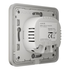 Вимикач Ajax LightSwitch 1-gang Oyster одноклавішний