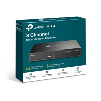 IP-відеореєстратор 8-канальний TP-Link VIGI NVR1008H для систем відеоспостереження