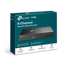 IP-відеореєстратор 8-канальний TP-Link VIGI NVR1008H для систем відеоспостереження