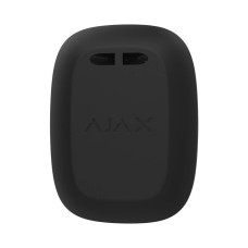 Бездротова екстрена кнопка Ajax DoubleButton (8EU) ASP black з захистом від випадкових натискань