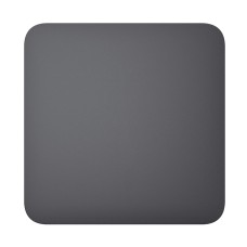 Кнопка Ajax SoloButton (1-gang/2-way) graphite для одноклавішного або прохідного вимикача